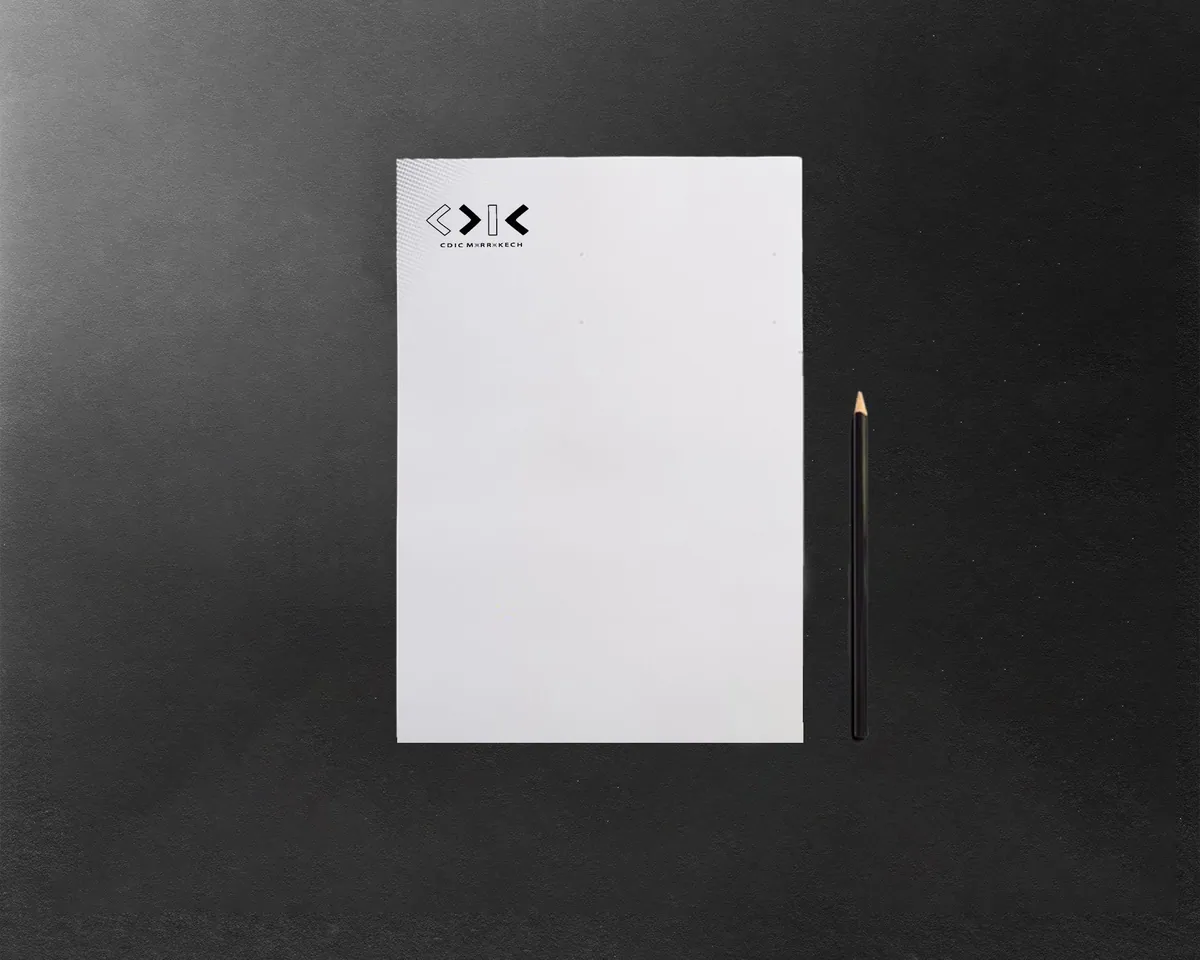 Papier en-tête en promotion
